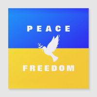 Paloma de paz - Bandera de Ucrania - Paz - Liberta