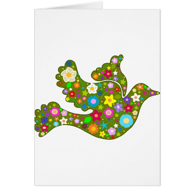 Paloma del jardín de la primavera (Frente)