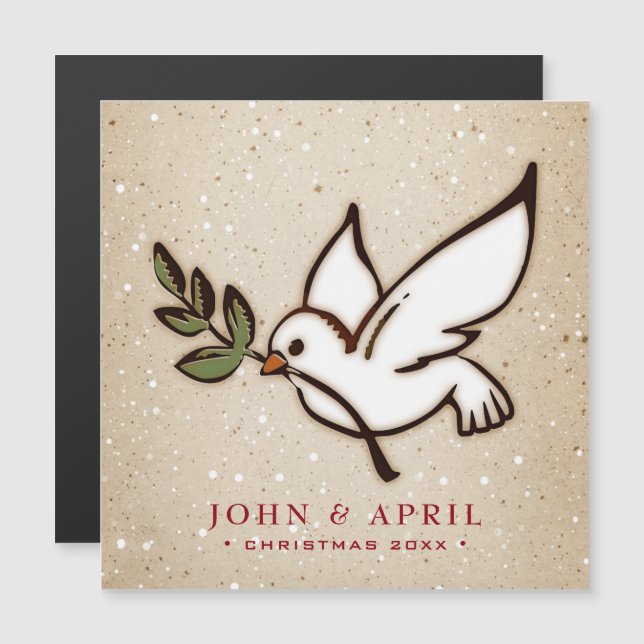 Paloma del navidad (Anverso/Reverso)