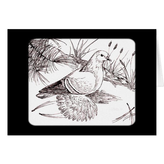 Paloma sajona (Anverso (Horizontal))