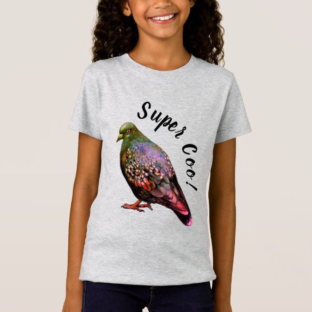 ¡Paloma, súper cacao! Camiseta (Anverso)