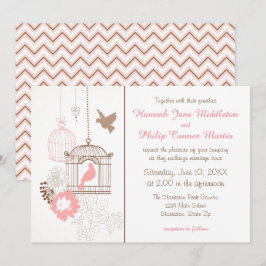 Palomas & Jaulas - Invitación de Boda