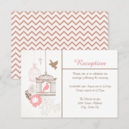 Palomas & Jaulas - Invitación de Recepción