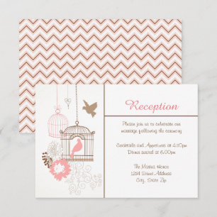 Palomas & Jaulas - Invitación de Recepción