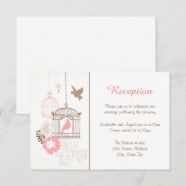 Palomas & Jaulas - Invitación de Recepción