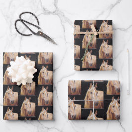 Palomino Horse Art Regalo Hojas de papel para envo