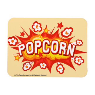 ¡PALOMITAS DE MAÍZ! Imán de película 