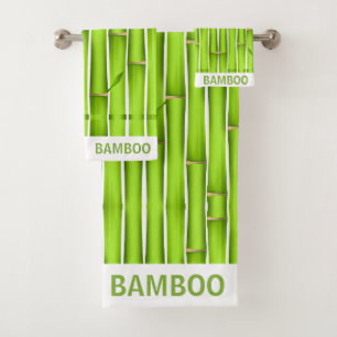 Palos de Bambú Verde Afortunado Modernos Personali