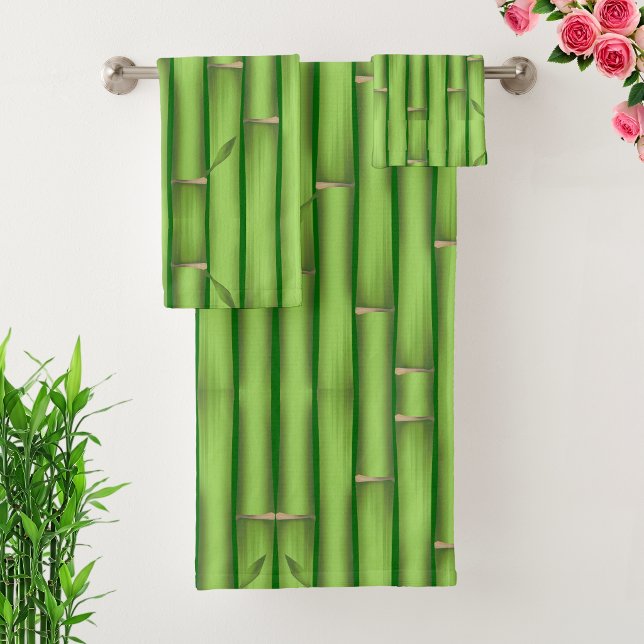 Palos de Bambú Verde Afortunado Modernos sobre Ver (Subido por el creador)