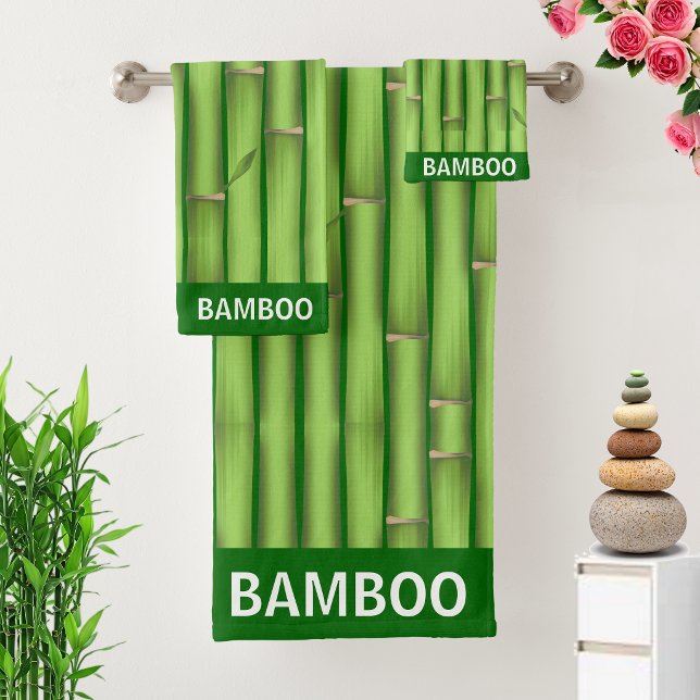 Palos de Bambú Verde Afortunado Modernos sobre Ver (Subido por el creador)