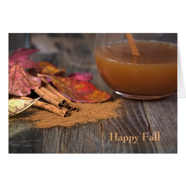 palos de canela y sidra de manzana (Anverso (Horizontal))