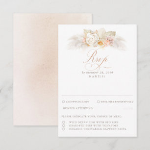 Pampas Boda de Foliaje Seco de Grass RSVP