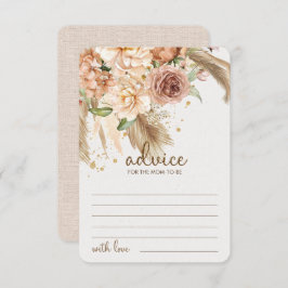 Pampas césped Consejo para padres mamarios Tarjeta