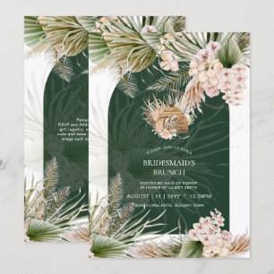 Pampas Grass TEA FIESTA Bridal Shower Lunch