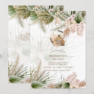 Pampas Grass TEA FIESTA Bridal Shower Lunch