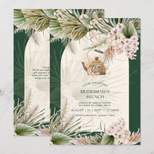 Pampas Grass TEA FIESTA Bridal Shower Lunch