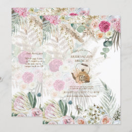 Pampas Grass TEA FIESTA Bridal Shower Lunch