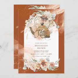 Pampas Grass TEA FIESTA Bridal Shower Lunch