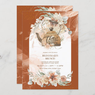 Pampas Grass TEA FIESTA Bridal Shower Lunch