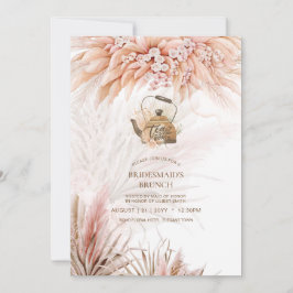 Pampas Grass TEA FIESTA Bridal Shower Lunch