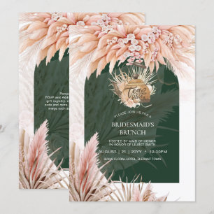 Pampas Grass TEA FIESTA Bridal Shower Lunch