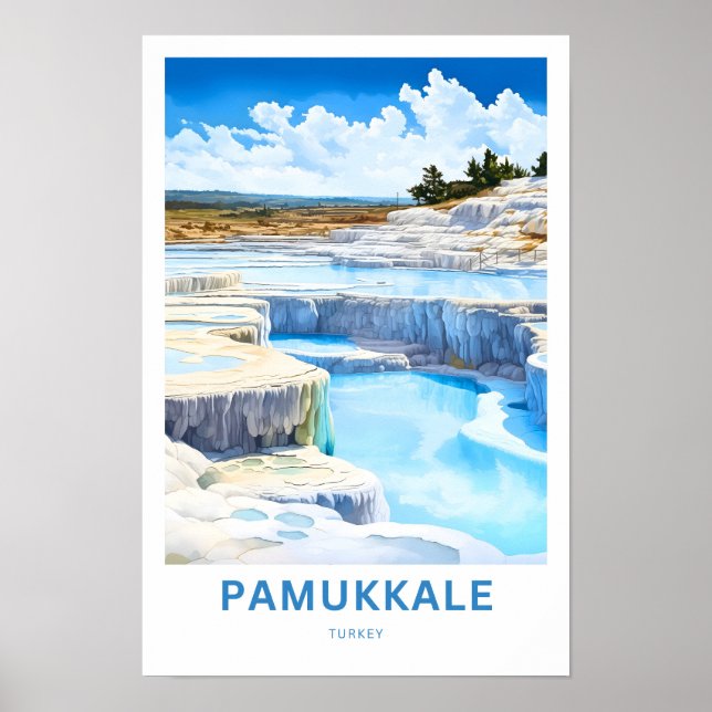 Pamukkale Impresión de viajes en Turquía (Frente)