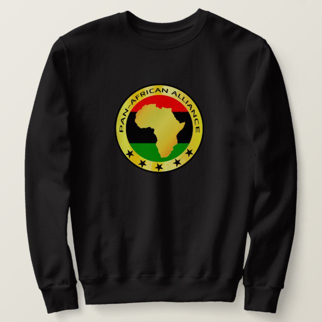 PAN-AFRICAN-ALLIANCE UNIA Africa Roots Sweater  (Anverso del diseño)