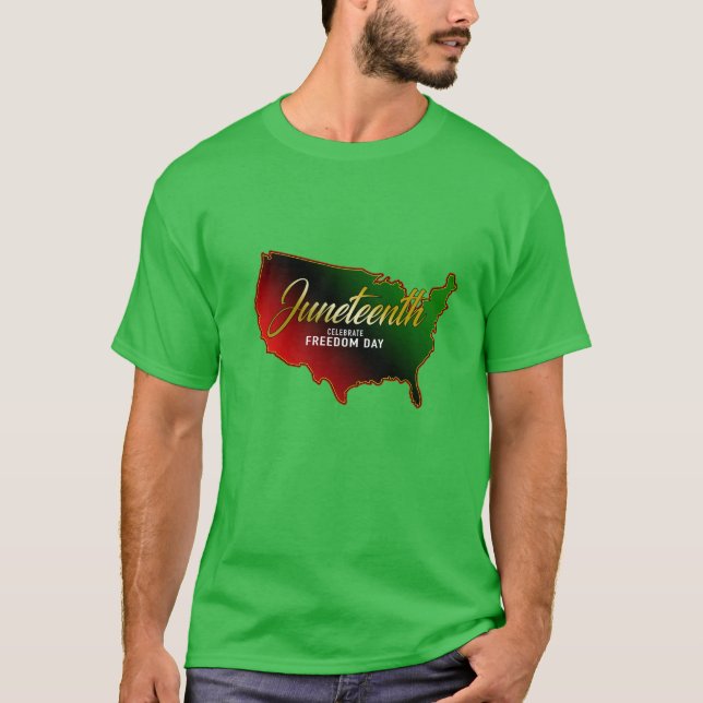 Pan Africano, camiseta del 10 de junio (Anverso)