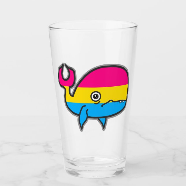 Pan Ansioso pero Orgulloso Tumbler de vidrio de ba (Anverso)