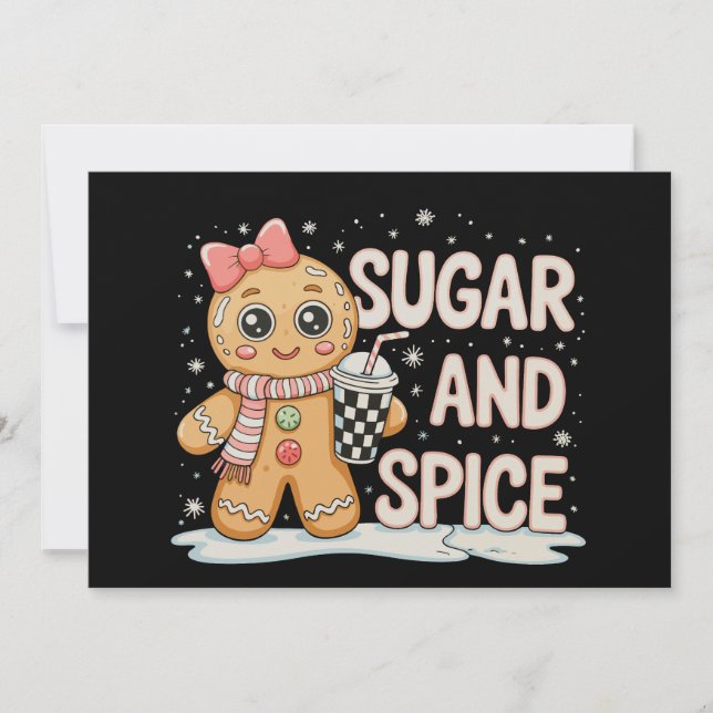 Pan de Jengibre Azucarado Bougie Rosa Navidad Navi (Anverso)