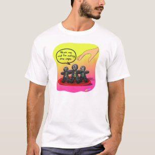 Pan de jengibre con la camisa de la actitud