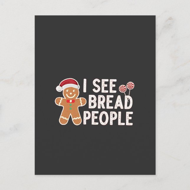  Pan de jengibre Divertida Navidad hornear vacacio (Anverso)