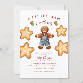 Pan de jengibre | Invitación a Baby Shower de navi
