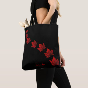 Pan De Maple Retro De La Bolsa De Tote De Canadá,