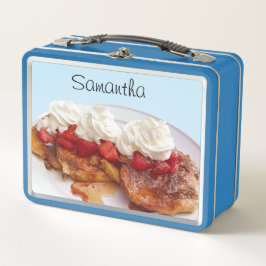 Pan Dulce Con Fresas Y Crema