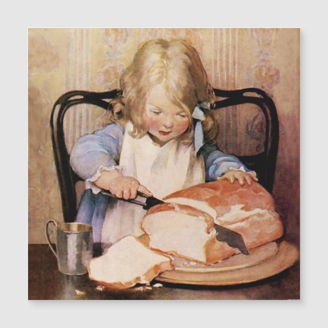 Pan fresco de Jessie Willcox Smith (Anverso)