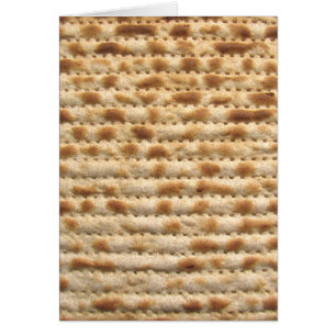 Pan plano de galleta de matza