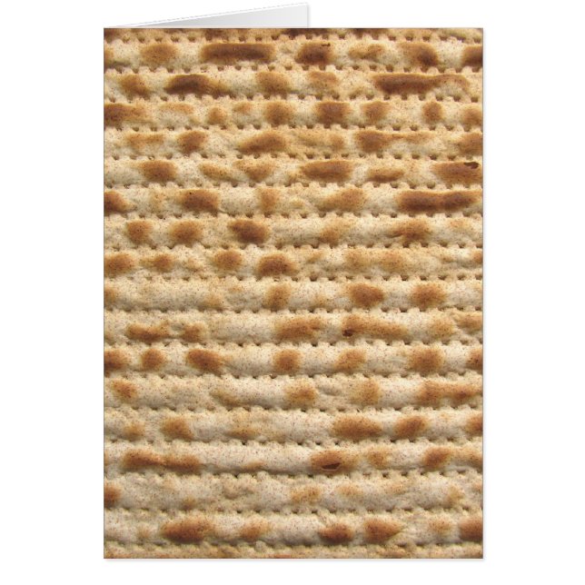 Pan plano de galleta de matza (Frente)