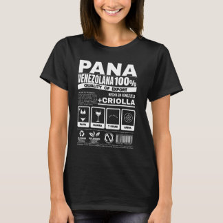 Pana venezolana 100% camiseta