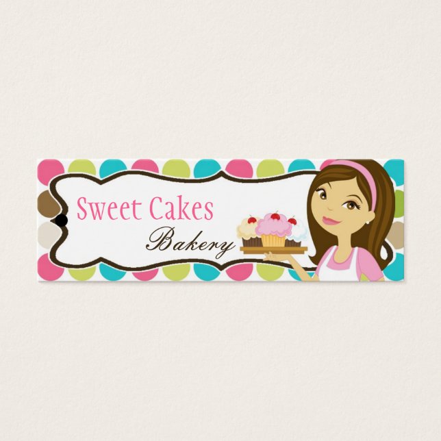 Panadería Brunette Baker Cup Etiqueta de colza de  (Frente)