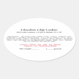 Panadería con etiqueta de ley NC Cottage de Caroli