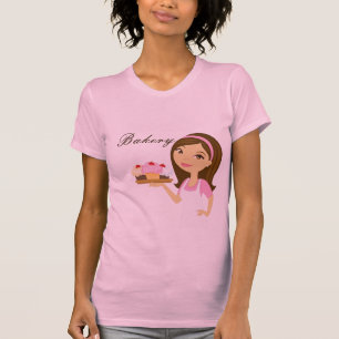 Panadería de camisetas de la compañía Brunette Bak