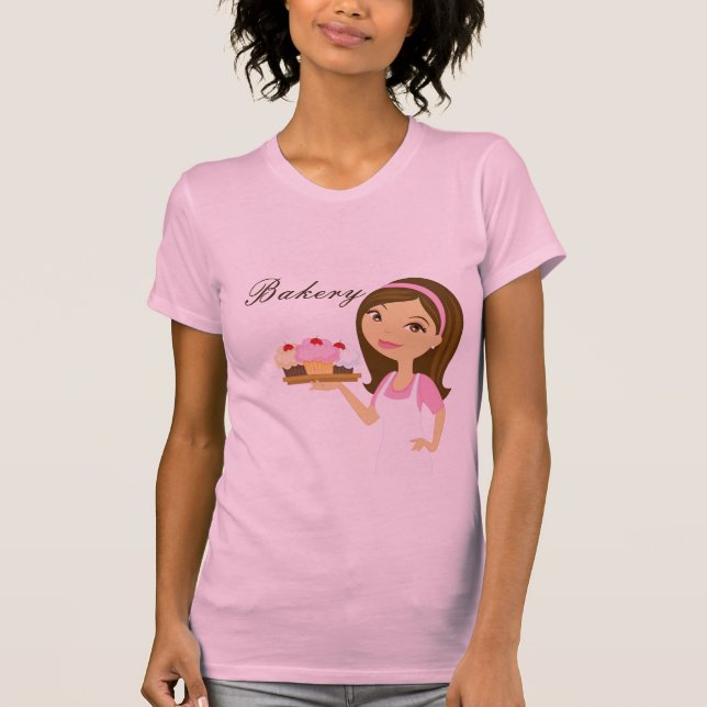 Panadería de camisetas de la compañía Brunette Bak (Anverso)
