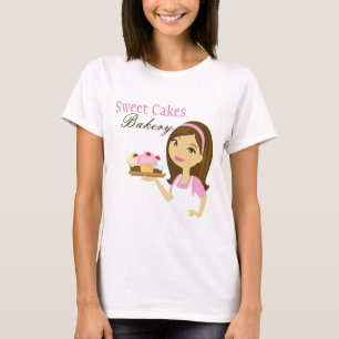 Panadería de camisetas de la compañía Brunette Bak