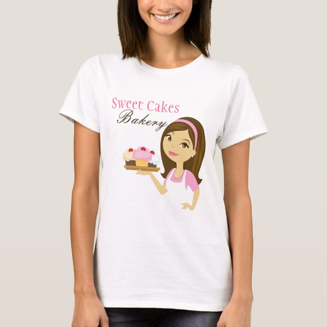 Panadería de camisetas de la compañía Brunette Bak (Anverso)
