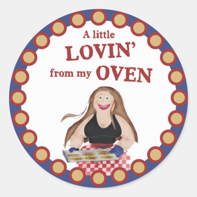 Panadería de leotard grasas con pegatina de hornea (Anverso)