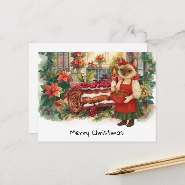 Panadería de Navidad de Gatos para Amantes de los  (Anverso/Reverso In Situ)