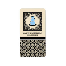 Panadería Etiquetas de productos comerciales {Cake