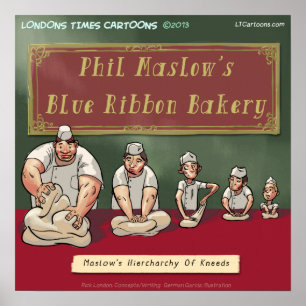 Panadería Maslows Necesita Póster Divertido