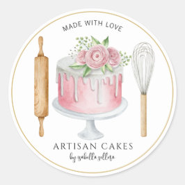 Panadería Pastelería Chef Baker Etiquetas de produ